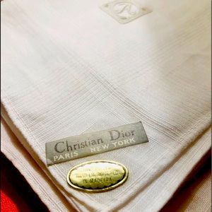 Christian Dior Hand Rolled , Hand Embroidered